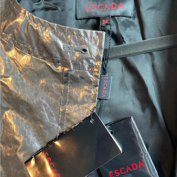 NWT Vintage Escada Silver Jacket fits like a medium/ large - Picture 11 of 16